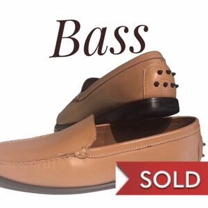🌺SOLD ELSEWHERE🌺 Bass Boxwood leather driving loafers NWOT size 8